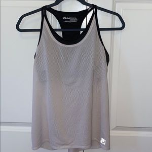 sports bra included white workout tank